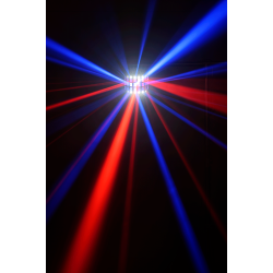 Algam Lighting HELIOS II 2-i-1 Derby LED Lyseffekt m/Strobe inkl. tilbehr