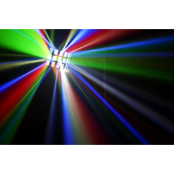 Algam Lighting HELIOS II 2-i-1 Derby LED Lyseffekt m/Strobe inkl. tilbehr