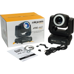 Algam Lighting MSR60 LED Spot (60W head + LED Ring) inkl. tilbehr