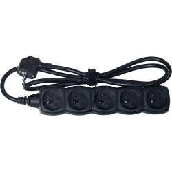 Algam Lighting MULTI-5 Strm Forlngerledning m/5 stik (1,2 meter) 