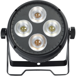 Algam Lighting PARCOB450-CW-WW COB LED PAR-lampe (Kold/Varm Hvid 4 x 50W COB LED'er) inkl. tilbehr 