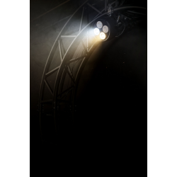 Algam Lighting PARCOB450-CW-WW COB LED PAR-lampe (Kold/Varm Hvid 4 x 50W COB LED'er) inkl. tilbehr 