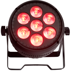 Algam Lighting PARWASH730-QUAD LED PAR-lampe WASH (7 x 30W RGBWW LED'er) inkl. tilbehr