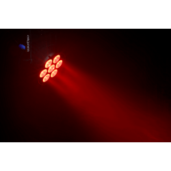 Algam Lighting PARWASH730-QUAD LED PAR-lampe WASH (7 x 30W RGBWW LED'er) inkl. tilbehr