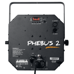 Algam Lighting PHEBUS2  3-i-1 LED Laserprojektor m/8 Roterende Multifunktionshoveder inkl. tilbehr