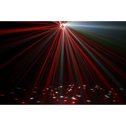 Algam Lighting PHEBUS2  3-i-1 LED Laserprojektor m/8 Roterende Multifunktionshoveder inkl. tilbehr