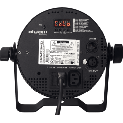 Algam Lighting SLIMPAR-1210-HEX PAR-lampe (12 x 10W RGBW+amber+UV LED) inkl. tilbehr