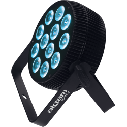 Algam Lighting SLIMPAR-1210-QUAD LED PAR-lampe Floodlight (12 x 10W RGBW LED'er) inkl. tilbehr