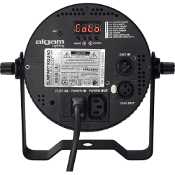 Algam Lighting SLIMPAR-710-QUAD LED PAR-lampe Floodlight (7 x 10W RGBW LED'er) inkl. tilbehr