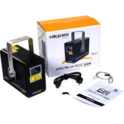 Algam Lighting SPECTRUM1500RGB Lyseffekt Animation Laser (1500mw RGB) inkl. tilbehr