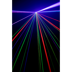 Algam Lighting SPECTRUM-3000-RGB Professionel Lyseffekt Animation Laser (3000 mW RGB) inkl. tilbehr