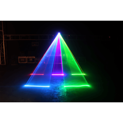 Algam Lighting SPECTRUM-400-RGB Lyseffekt Animation Laser (400mw RGB) inkl. tilbehr 