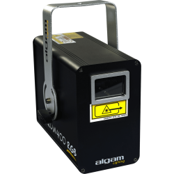Algam Lighting SPECTRUM-400-RGB Lyseffekt Animation Laser (400mw RGB) inkl. tilbehr 