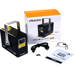 Algam Lighting SPECTRUM400RGB Lyseffekt Animation Laser (500mw RGB) inkl. tilbehr