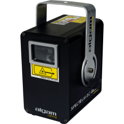 Algam Lighting SPECTRUM-80-GREEN Lyseffekt Animation Laser (80mw Grn) inkl. tilbehr 
