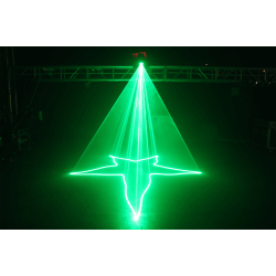 Algam Lighting SPECTRUM-80-GREEN Lyseffekt Animation Laser (80mw Grn) inkl. tilbehr 