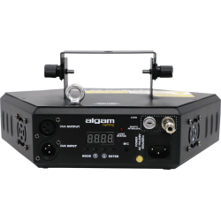 Algam Lighting SPECTRUMSIXRGB Lyseffekt Animation Laser m/6 beams (260mW RGB) inkl. tilbehr