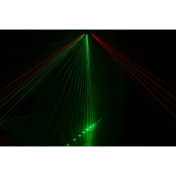 Algam Lighting SPECTRUMSIXRGB Lyseffekt Animation Laser m/6 beams (260mW RGB) inkl. tilbehr