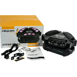 Algam Lighting SPIDER TRI 912 9x12W Beam Motoriserede Mini-Bars inkl. tilbehr