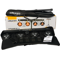 Algam Lighting STAGEBAR-II 2-i-1 LED-Spotlights (4 RGB LED PARs + 4 hvide LED'er) inkl. tilbehr