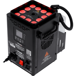 Algam Lighting VULKAN-CUBE-MINI Kompakt 1200W Vertikal Rgmaskine (566 m/min +12 RGBA 4-i-1 LED'er)