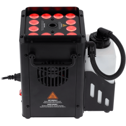 Algam Lighting VULKAN-CUBE-MINI Kompakt 1200W Vertikal Rgmaskine (566 m/min +12 RGBA 4-i-1 LED'er)