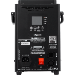 Algam Lighting VULKAN-CUBE-MINI Kompakt 1200W Vertikal Rgmaskine (566 m/min +12 RGBA 4-i-1 LED'er)