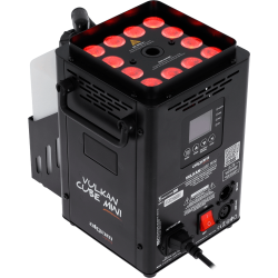 Algam Lighting VULKAN-CUBE-MINI Kompakt 1200W Vertikal Rgmaskine (566 m/min +12 RGBA 4-i-1 LED'er)