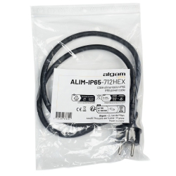 Algam Lighting ALIM-IP65-712HEX Udendrs Strm Kabel (IEC han)
