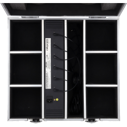 Algam Lighting EVENTPAR412-FC Flight Case m/oplader (passer til 6 EVENTPAR 412 HEX IP) 