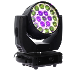 Algam Lighting MW19X15ZX LED Wash Moving Head + Zoom (19 x 15W RGBW LED'er) inkl. tilbehr