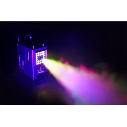 Algam Lighting VULKAN PRO 1500W Vertikal/Horisontal Rgmaskine (800 m/min + 24 x 3W RGB LED'er) 