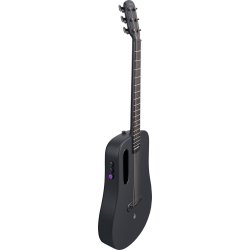 LAVA ME AIR Carbon Western Guitar m/indbyggede effekter inkl. airflow taske (Black)