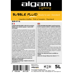Algam Lighting BUB-ST-5L Standard Boblemaskine Vske (5 liter) 