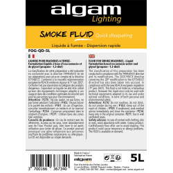 Algam Lighting FOG-QD-5L Quick Spredning Rg/Tgemaskine Vske (5 liter) 