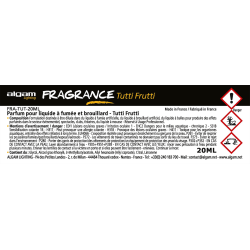 Algam Lighting FRA TUT 20ML Tutti Frutti Rg &amp; Dis/Hazemaskine Duft (20 ml) 