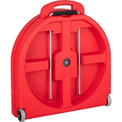 Meinl Cymbals MCC22R-TR 22" Pro B�kken Kuffert Trolley m/hjul (r�d)