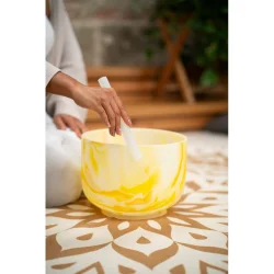 Meinl Sonic Energy MCSB10E 10" Marmor Krystalsyngesk�l E4, 432 Hz, Solarplexuschakra