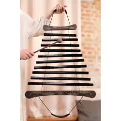 Meinl Sonic Energy MFC10CMIBK Meditation Flow Chimes (95 Cm, 432 Hz, 10 Toner, C Mol) inkl. tilbeh�r