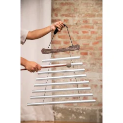 Meinl Sonic Energy MFC8CSHMIS Meditation Flow Chimes (60 Cm, 432 Hz, 8 Toner, C# Mol) inkl. tilbeh�r