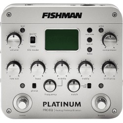 Fishman PRO-PLT-201 Platinum Pro EQ/DI Analog Preamp