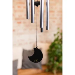 Meinl Sonic Energy MMC32S Moon Meditation Chimes (80 Cm, 432 Hz, Rund Bue, S�lv) 