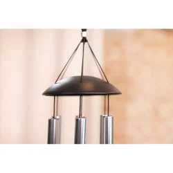 Meinl Sonic Energy MMC32S Moon Meditation Chimes (80 Cm, 432 Hz, Rund Bue, S�lv) 