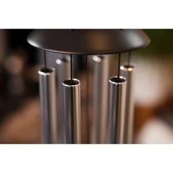 Meinl Sonic Energy MMC32S Moon Meditation Chimes (80 Cm, 432 Hz, Rund Bue, S�lv) 