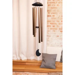 Meinl Sonic Energy MMC44B Moon Meditation Chimes (110 Cm, 432 Hz, Rund Bue, Bronze)