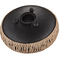 Meinl Sonic Energy MOSTD1BK Medium Octave Steel Tongue Drum, B Minor, 8 Toner, 432 Hz