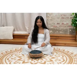 Meinl Sonic Energy MOSTD2NB Medium Octav Steel Tongue Drum, C Minor, 8 Toner, 432 Hz