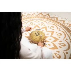 Meinl Sonic Energy MOSTD3G Medium Octave Steel Tongue Drum, C Major, 8 Toner, 432 Hz