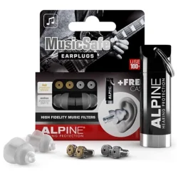 Alpine Musicsafe repropper 19/22dB Dmpning inkl. opbevaringsetui (2stk + 2x 2stk filtre) 