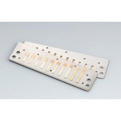 Suzuki M-20 Manji Standard Mundharmonika Tone C 10 Huls Diatonisk Mundharpe inkl. opbevarings�ske